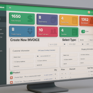 invoice system php software